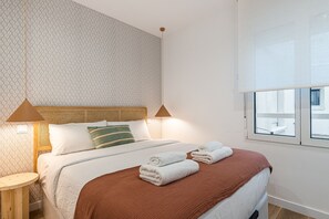 1 slaapkamer, een strijkplank/strijkijzer, gratis wifi