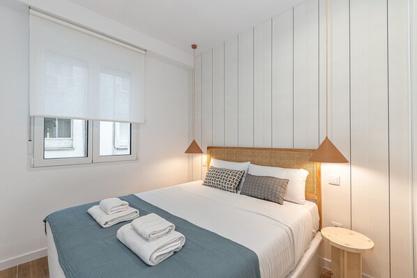 2 makuuhuonetta, silitysrauta/-lauta, ilmainen Wi-Fi