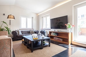 Smart TV, video games - Beautiful Penthouse With Terrace for Families & Friends Colosseum (Roma)