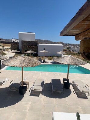 Comfort Double or Twin Room, Pool View | Pool | Seasonal outdoor pool - Alirene Mykonos  (Mykonos)