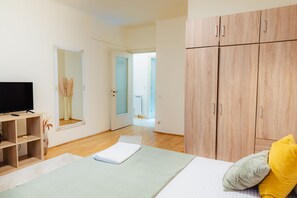 1 sovrum, strykjärn/strykbräda, wi-fi och sängkläder