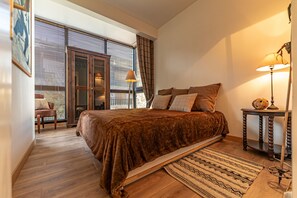 1 chambre, fer et planche Ă repasser, Wi-Fi gratuit, draps fournis