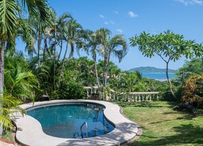 Pool - private oceanview villa, 3 bedroom gem-walking distance to the beach  (Tamarindo)