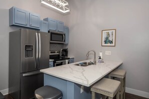 House, Multiple Beds, Kitchen | Private kitchen - Heart of Mainstrasse Suites (Covington)