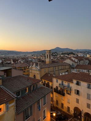 Vista des de l'allotjament