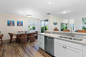 Condo, Multiple Beds, Patio, Garden View (Honu Harmony) | Private kitchen | Fridge, microwave, oven, stovetop
