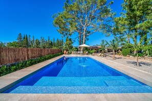 Pool - Finca with swimming pool Can Davero in Mallorca (Binissalem)