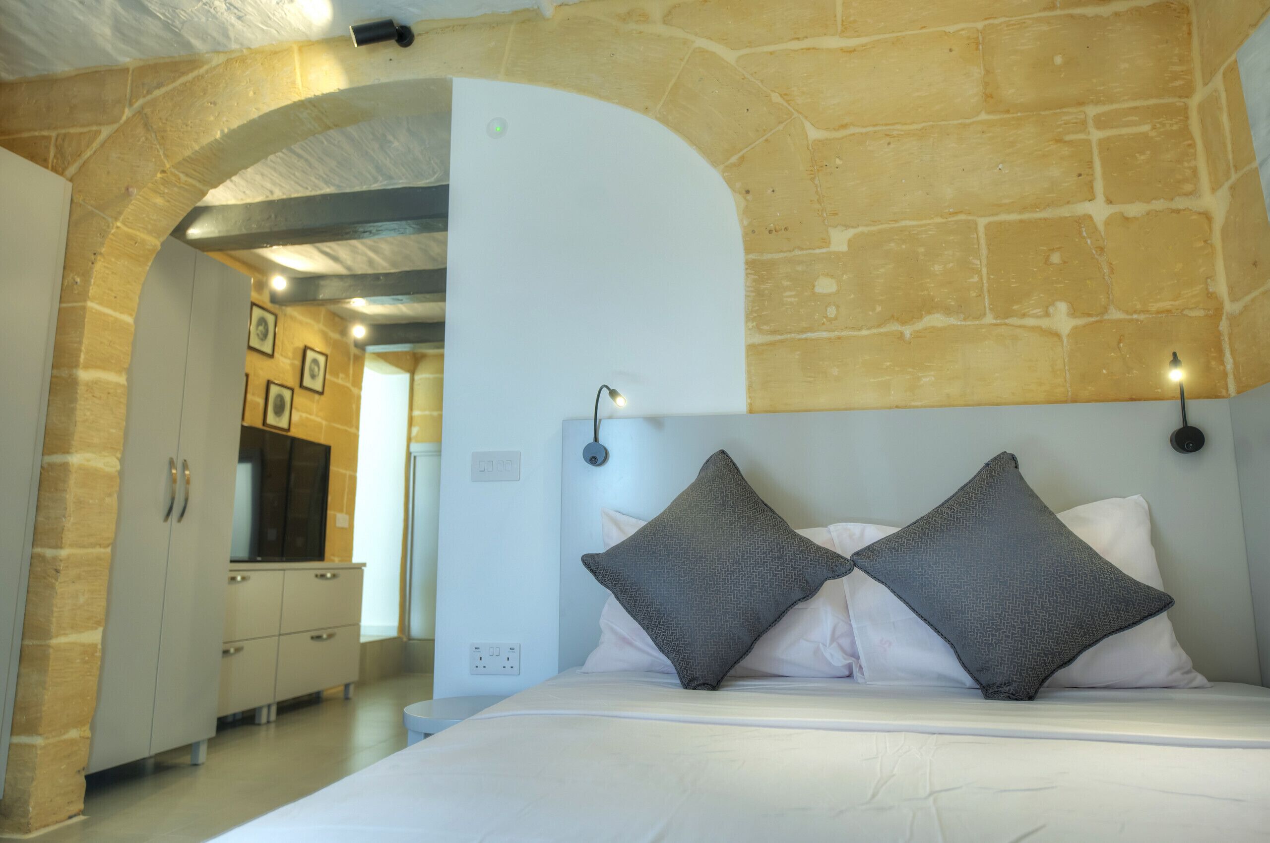 1 sovrum, strykjärn/strykbräda, gratis wi-fi och sängkläder