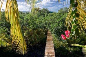 Overnatningsstedets område