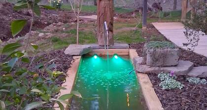 Quiet, whimsical country apartment with a private deck. Pets welcome.