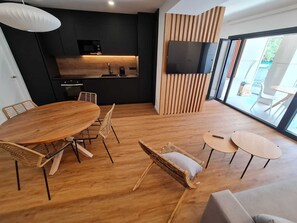 Living area - BR Silgar Suites (Sanxenxo)