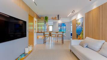 Apartamento básico | Sala de estar