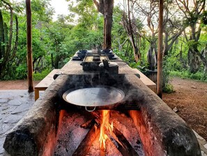 Overnattingsstedets uteområder