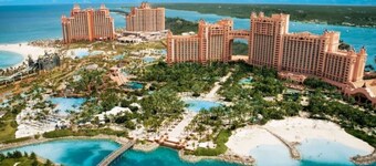 Located on Paradise Island, Bahamas, close to the Atlantis Resort and beach. 