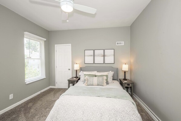 House, Multiple Beds, Patio, Garden View