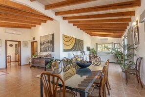 Dining - 3 bedroom villa with private pool (Selva)