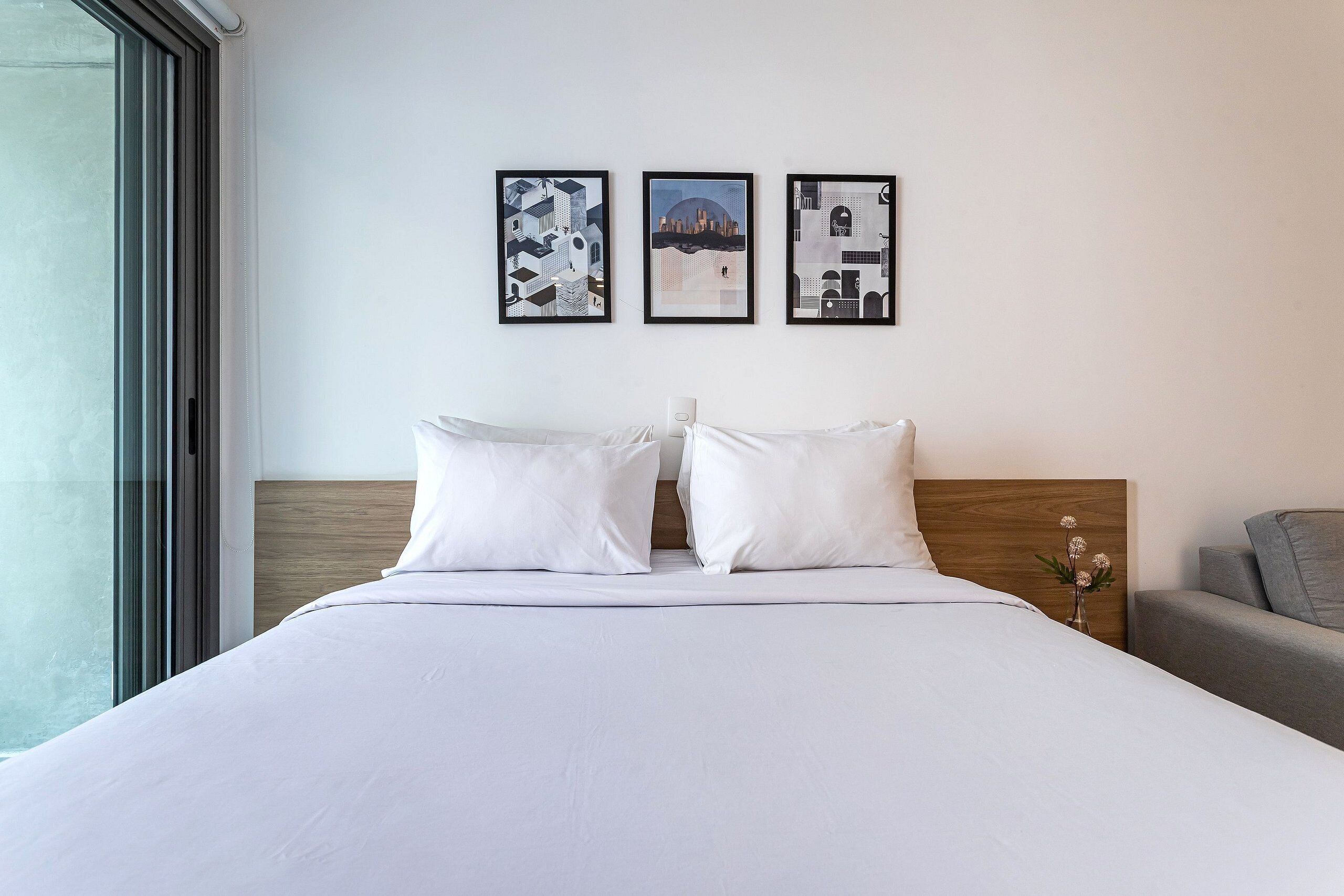 Estudio Deluxe | Wifi gratis y ropa de cama