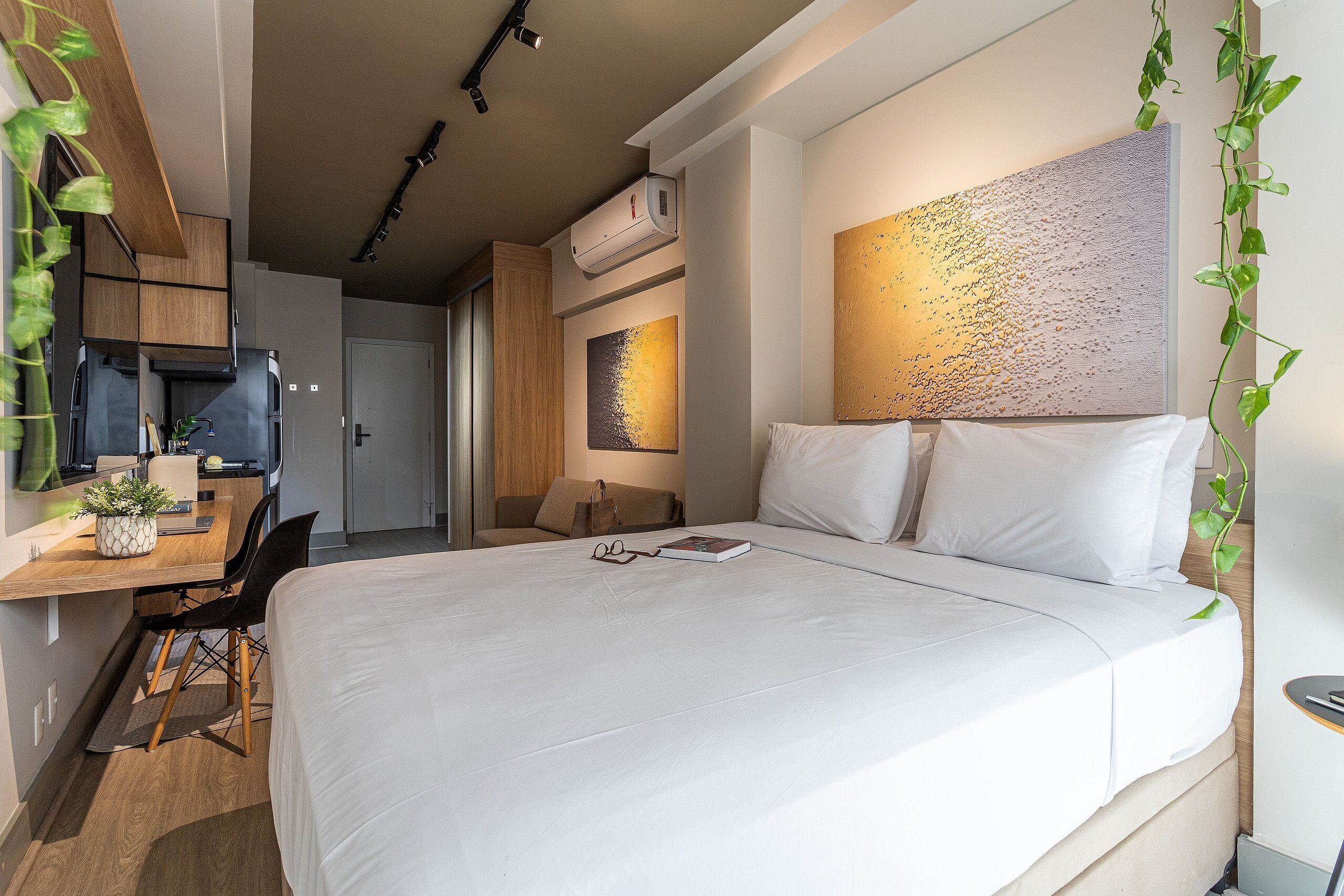 Estudio Premium | Wifi gratis y ropa de cama