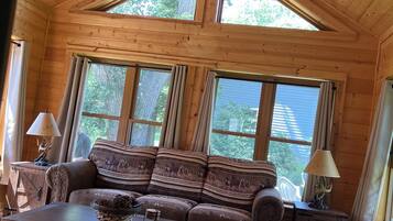 TV connectée, cheminée