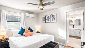 5 chambres, fer et planche Ă repasser, Wi-Fi, draps fournis