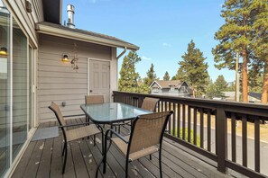 Townhome, Multiple Beds, Balcony, Garden View (Taft at Old Mill) | Outdoor dining - Taft at Old Mill - Pet-friendly & Near Downtown (Bend)