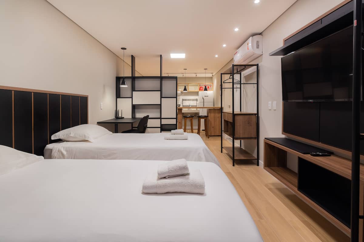 Design Apartment 41 | Wi-Fi de cortesia, roupa de cama