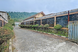 Fassade der Unterkunft