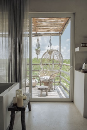 Honeymoon Studio Suite, Balcony, City View | Terrace/patio - Tierra Blanca by Blanca (Tulum)