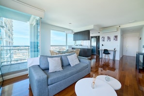 Apartment | Living area - Puerto Madero Piso 38 Vista al Río (Buenos Aires)