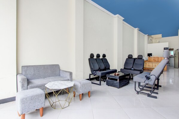 Sala de estar en el lobby