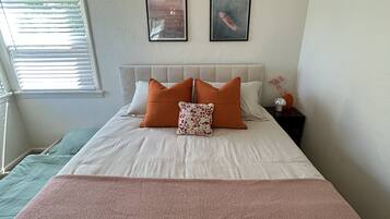 2 chambres, fer et planche Ă repasser, Wi-Fi, draps fournis