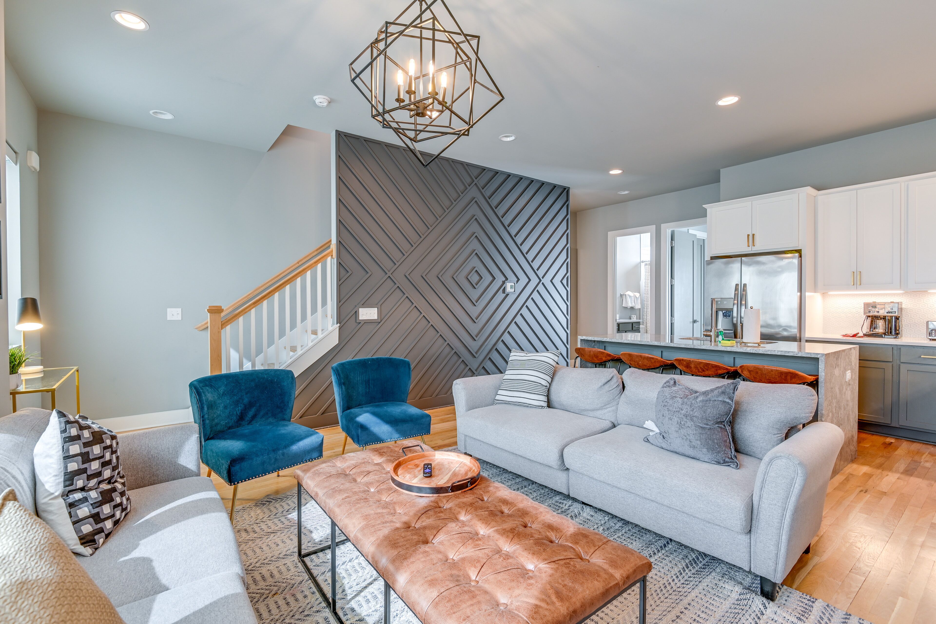 电视、壁炉