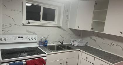 A homey fully furnished basement Apartment. Sleeps Eight. Close to all amenities