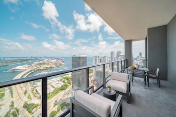 Balcony at Gale Miami Hotel and Residences
