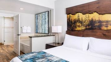 1 chambre, fer et planche Ă repasser, Wi-Fi, draps fournis