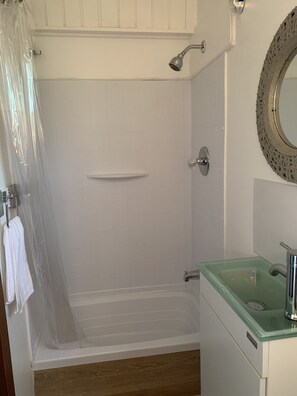 Towels, soap, toilet paper