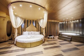 Presidential Suite, Hot Tub | 1 bilik tidur, langsir/tirai gelap terus, kalis bunyi 