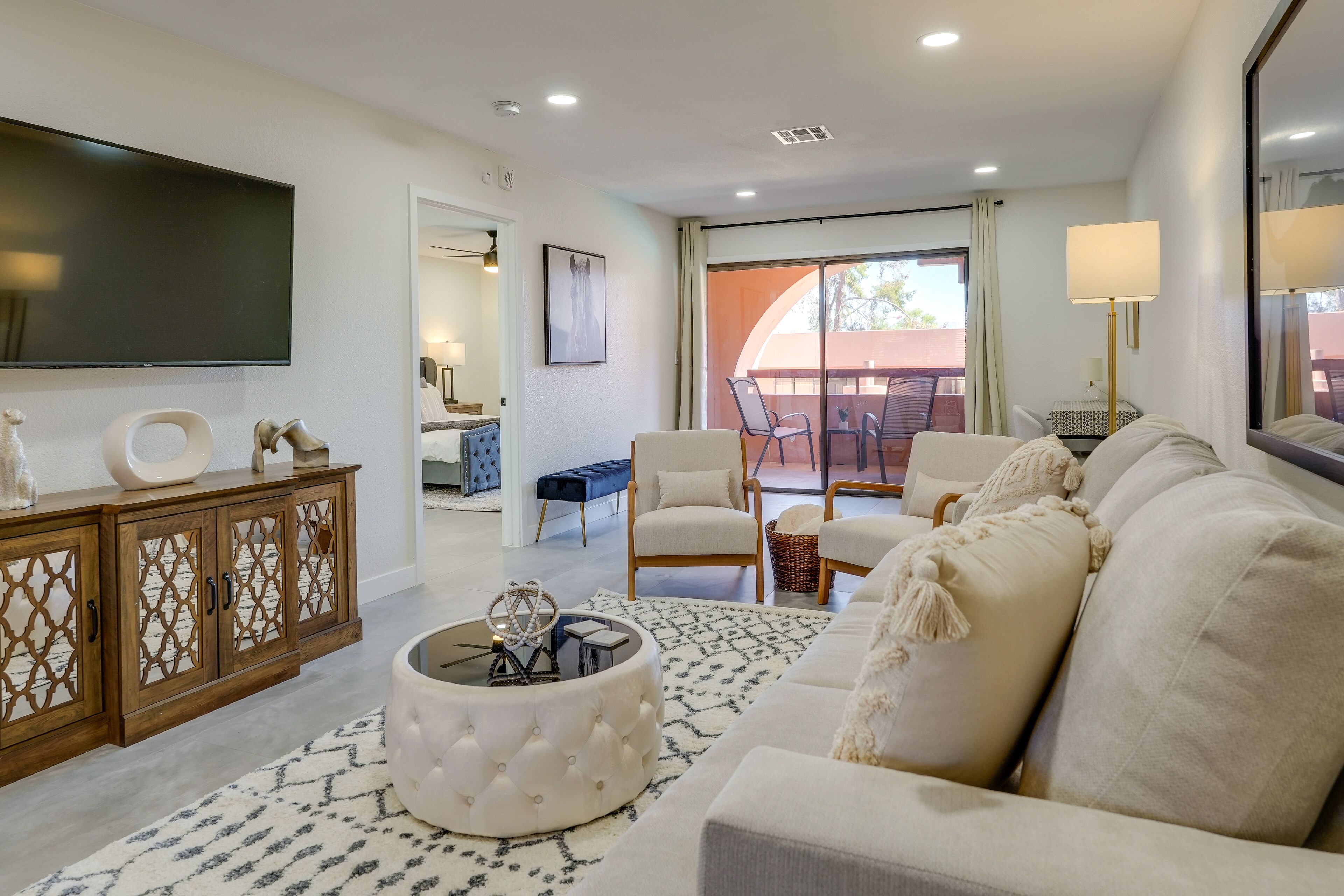 Fully Renovated Phoenix Condo w/ Pool-View Balcony