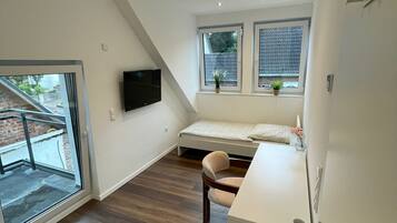 2 Schlafzimmer, Schreibtisch, kostenloses WLAN, Bettwäsche