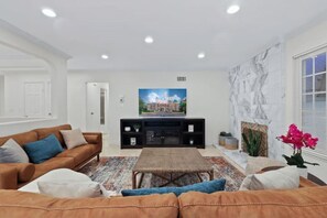 Smart TV, video games, table football