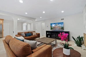 Smart TV, video games, table football