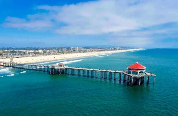 Stroll along the pier and take in the breathtaking ocean views.
