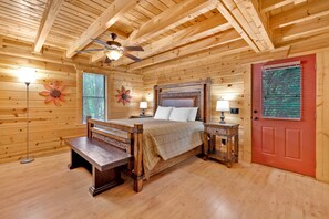 Cabin, Multiple Beds, Hot Tub, Garden View (White Oak Retreat) | View from room - 3 BDR Log Cabin in Cozy Resort w/ Private Hot Tub (Gatlinburg)