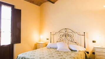 1 makuuhuone, vuodevaatteet