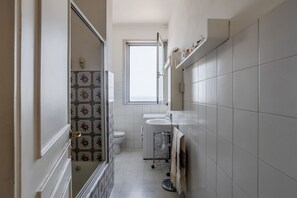 Combined shower/tub, bidet
