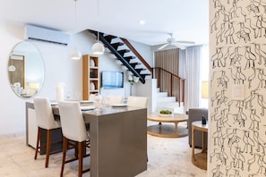 Leilighet – deluxe | Oppholdsområde