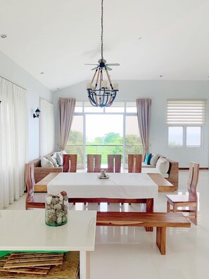 Interior - Breathtaking sea and hill view. 5 mins drive to beach. Pet Friendly. (Batangas)