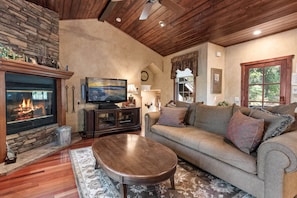 Smart TV, fireplace, offices