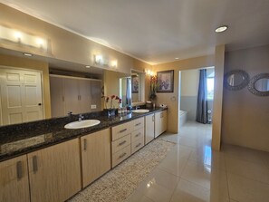 Towels, soap, toilet paper