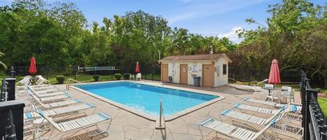 室外泳池、暖水池